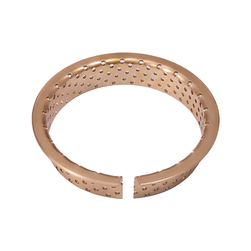 HZ092F Probušena brončana čahura s prirubnicom