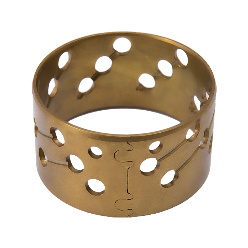 HZ092 Mjedena monometalna bakrena čahura s uljnim utorom