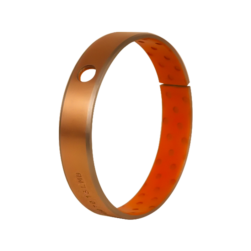 HZ2L Tip 2 granični ležaj za podmazivanje od poroznog sinteriranog bakra POM/punilo (narančasto)